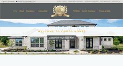 Desktop Screenshot of coutohomes.com